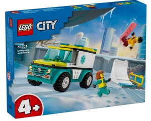 60403  LEGO® City® - Karetka i snowboardzista