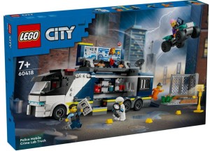 60418 LEGO® City® - Policyjna ciężarówka z laboratorium kryminalnym