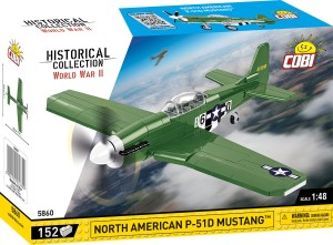5860 Cobi World War 2 - North American P-51D Mustang 152 el.