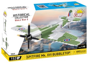 5865 Cobi World War 2 - Spitfire Mk XVI Bubbletop 152 el.