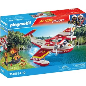 71463 PLAYMOBIL Action Heroes - Samolot straży pożarnej z funkcją gaszenia