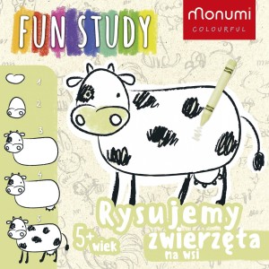 11736 MONUMI - Książeczki Rysujemy Zwierzęta na wsi