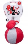 80304 BaliBaZoo - Piłka czerwono-szara