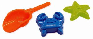 71240 WADER - Łopatka i 2 foremki