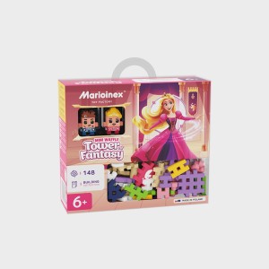 905 791 Marioinex Mini Waffle - Księżniczka: Wieża Fantazji 148 el.