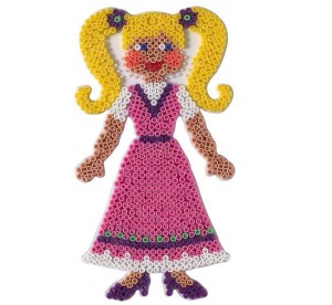 304 Hama Midi - Podkładka Dziewczynka duża