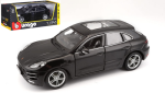 18-21077BK BBURAGO - Porsche Macan Black 1:24