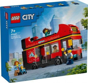 60407 LEGO® City® - Czerwony, piętrowy autokar