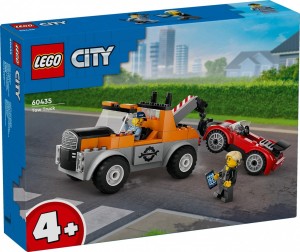 60435 LEGO® City® - Samochód pomocy drogowej i naprawa sportowego auta