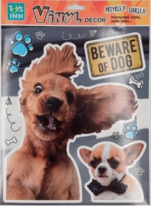 STN8400 Toys Inn - Naklejki winylowe zwierzaki - pies