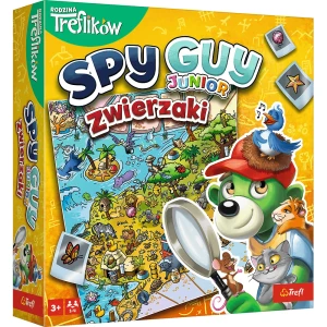 02595 Trefl - Gra Spy Guy Junior Zwierzaki