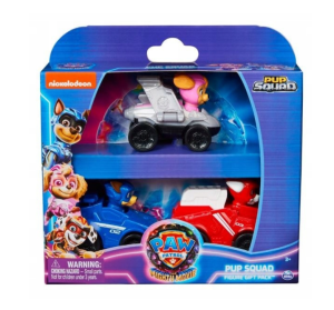 6067480 Spin Master - Psi Patrol Movie 2 minipojazdy 3-pak