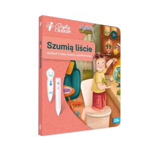 81648 Albi - Książka Szumią liście. Interaktywna pomoc logopedyczna