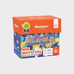 905 852 Marioinex - Waffle Mini Posterunek policji 280 el.