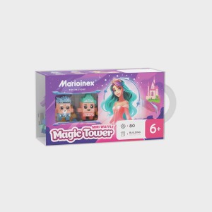 905 807 Marioinex - Waffle Mini Księżniczka Magiczna Wieża 80 el.