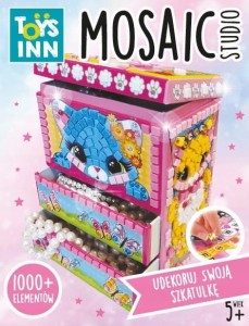 STN8059 Toys Inn - Szkatułka mozaika Kotek