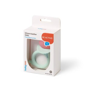 1597/01 babyono - Gryzak silikonowy Snail