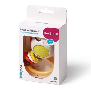 1588 babyono - Grzechotka z gryzakiem