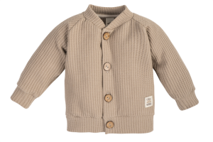 11249S-86 MAKOMA - Bluza Natural Waffel Stone r. 86