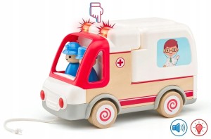 92053 Woody - Ambulans z dźwiękiem i światłem