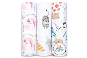 7954 Egakids - Pieluchy Bambus Druk 60/60 Zestaw "9"