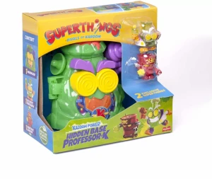 36129 SuperThings - Hldden Base Profesor K, figurki