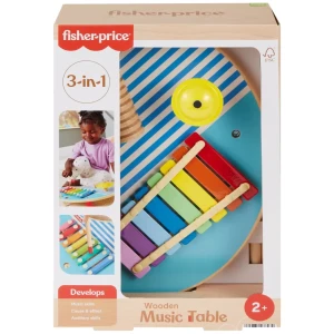 HXT91 Fisher-Price - Drewniany muzyczny stoliczek