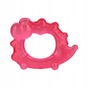 2/008 CANPOL - Gryzak wodny dla niemowląt Jeżyk czerwony