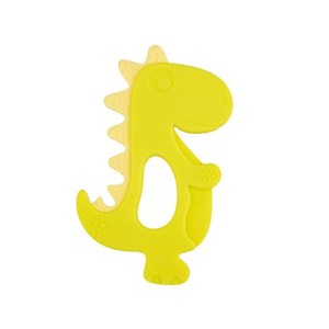 51/006 CANPOL - Silikonowy gryzak dla niemowląt Dinozaur