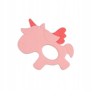 51/007 CANPOL - Silikonowy gryzak dla niemowląt Jednorożec