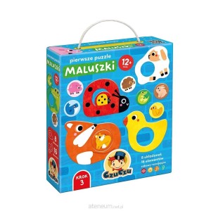 94058 CzuCzu - Pierwsze Puzzle Maluszki dla dzieci 12m+