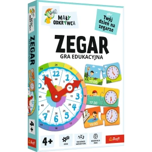 02809 Trefl Gra - Zegar, Mały Odkrywca