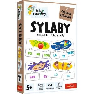 02813 Trefl Gra - Sylaby, Mały Odkrywca