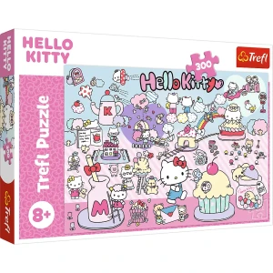 23031 Trefl Puzzle - Poznaj świat Hello Kitty 300 el.