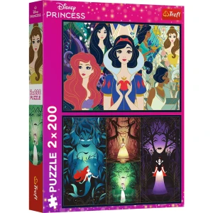 13317 Trefl Puzzle - Czarujące księżniczki Disney 2x200 el.