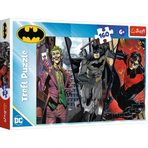15425 Trefl Puzzle - Batman gotowy do akcji 160 el.