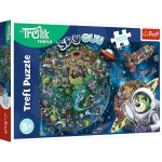 16496 Trefl Puzzle - Trefliki w kosmosie 100 el. 