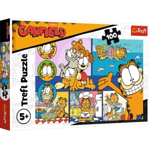16521 Trefl Puzzle - Leniwy Garfield 100 el. 