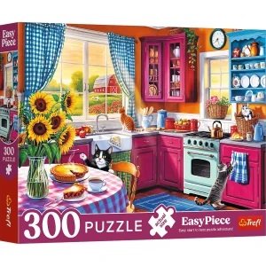 23102 Trefl Puzzle EasyPiece - Poranek w kuchni 300 el.