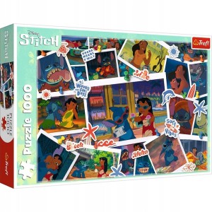 10882 Trefl Puzzle - Lilo i Stitch - Słodkie wspomnienia 1000 el. 