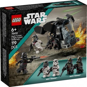 75412 LEGO® Star Wars - Szturmowiec Śmierci i nocny szturmowiec - zestaw bitewny