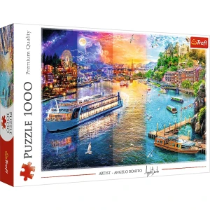 10860 Trefl Puzzle - Rejs po rzece 1000 el. 
