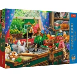 10839 Trefl Puzzle Premium Plus - Tea Time: Kociaki rozrabiaki 1000 el. 