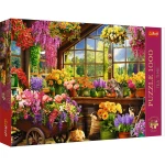 10840 Trefl Puzzle Premium Plus - Tea Time: Przygotowania do wiosny 1000 el. 