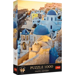 10853 Trefl Puzzle Premium Plus - Photo Odyssey: Miasteczko Oia, Santorini 1000 el. 