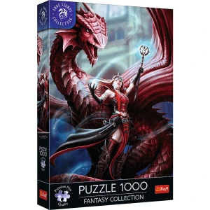 10902 Trefl Puzzle Premium Plus - Fantasy Collection: Szkarłatny Mag 1000 el. 