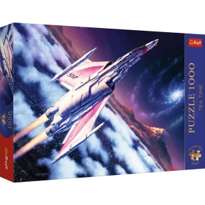 12075 Trefl Puzzle Premium Plus - Tea Time: Lot w kosmos 1000 el. 