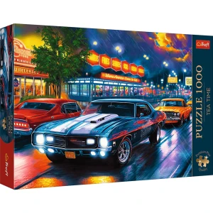12076 Trefl Puzzle Premium Plus - Tea Time: Nocna przejażdżka 1000 el. 