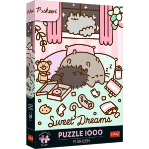 12080 Trefl Puzzle Premium Plus - Pusheen 1000 el. 