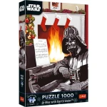 12085 Trefl Puzzle Premium Plus XMAS - Święta z Darth Vader, Star Wars 1000 el. 